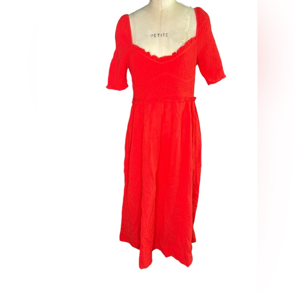 Free People Red Maxi Dress